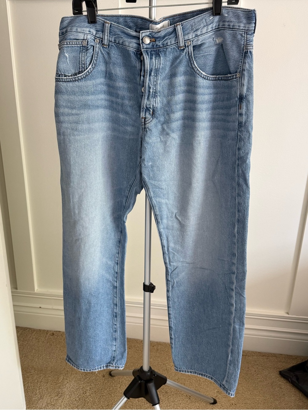 Madewell Dean Easy Straight Jean